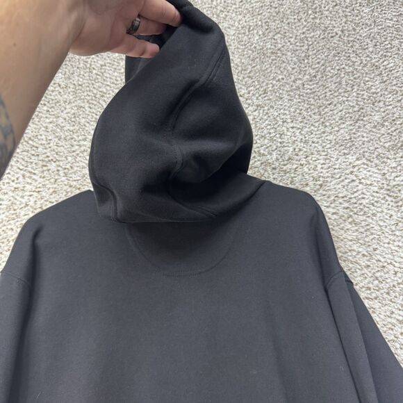 Carhartt Hoodie Mens Large Tall Midweight Loose Fit Pullover Black LT Pullover - Picture 13 of 16